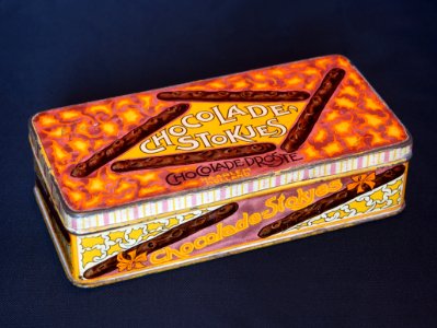 Droste Chocolade-stokjes blik, foto 1