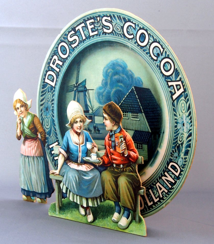 Droste Cocoa etalage reclame foto2