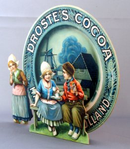 Droste Cocoa etalage reclame foto2