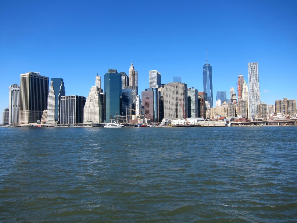 New york manhattan skyline