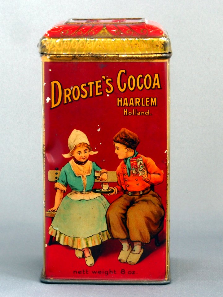 Droste Cocoa Haarlem, 8 oz blikje, foto 4