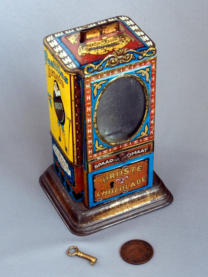Droste Spaar-Automaat voor 2,5 cent stukken, foto1