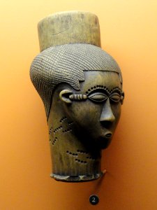 Drinking cup for palm wine, Kuba - African objects in the American Museum of Natural History - DSC05959