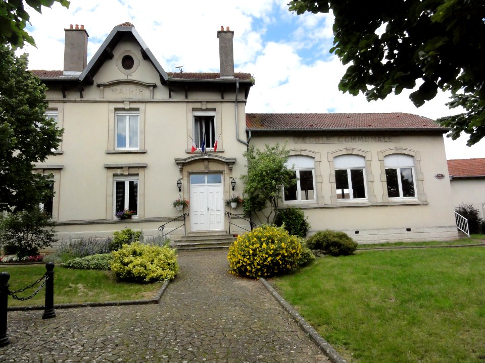 Drouville (M et M) mairie-école