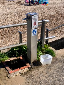 Drinking Fountain 2 - Friars Cliff Promenade, Dorset, UK