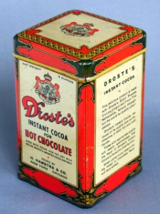 Drostes instant cocoa for Hot Chocolate packed by H Hamstra & Co, 8 ounces blikje, foto 8