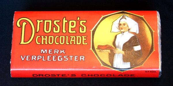 Drostes chocolade reep, merk Verpleegster, foto 1