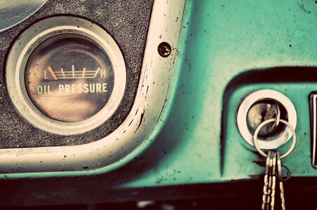 Key gauge dashboard