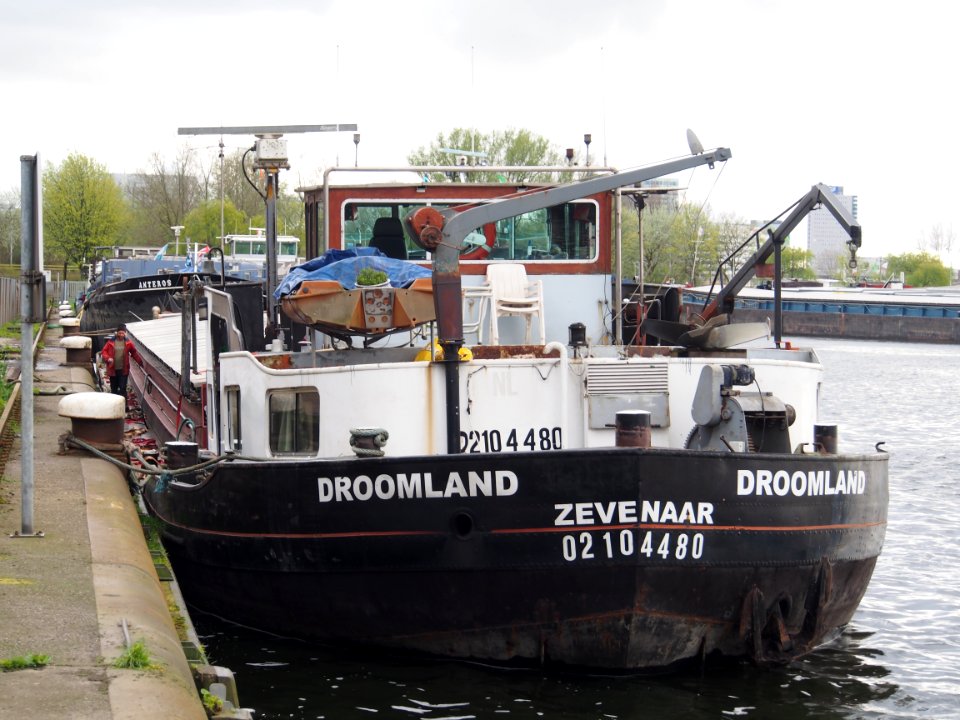 Droomland (ship, 1955) ENI 02104480 Port of Amsterdam