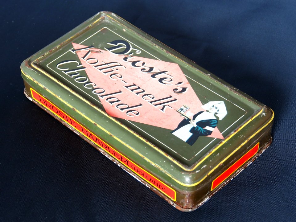 Drostes Koffie-melk Chocolade blik, foto 3