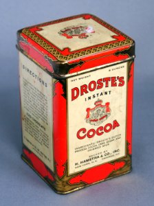 Drostes instant Cocoa packed by H Hamstra & Co, Inc 8 ounces blikje, foto 6