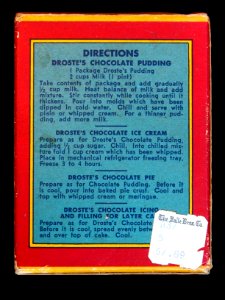 Drostes Pudding chocolate flavor package photo3