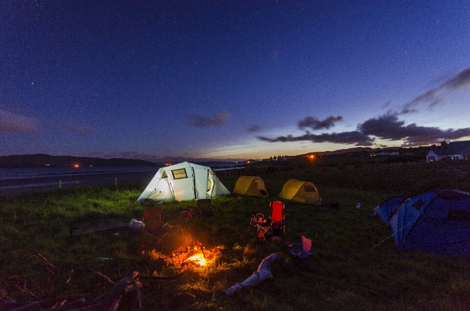 Summer outdoors adventure