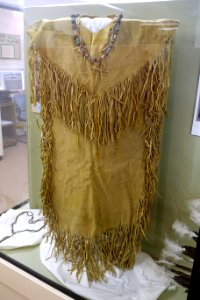 Dress, Plateau style, Nez Perce or Blackfoot, c. 1900 - Robbins Museum - Middleborough, Massachusetts - DSC03941