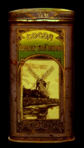Double You brand, Dutch Cocoa 0,25lbs blik, foto 4
