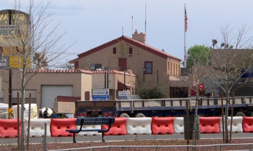 Douglas, Arizona customs inspection from N 1