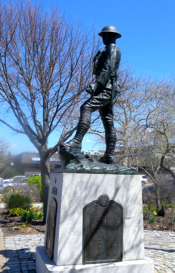 Doughboy statue Rock Beach jeh