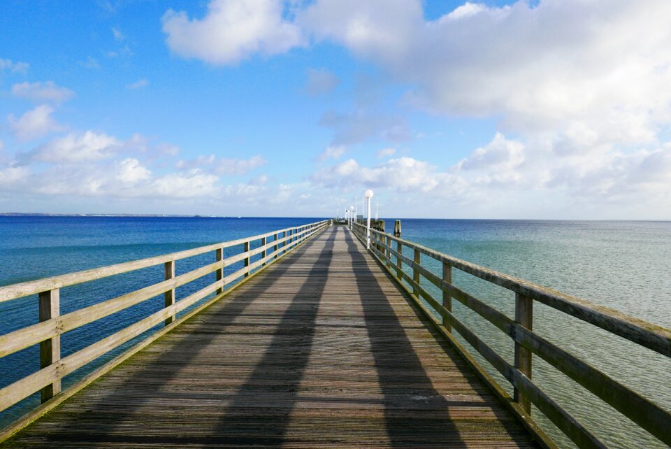Ocean water blue