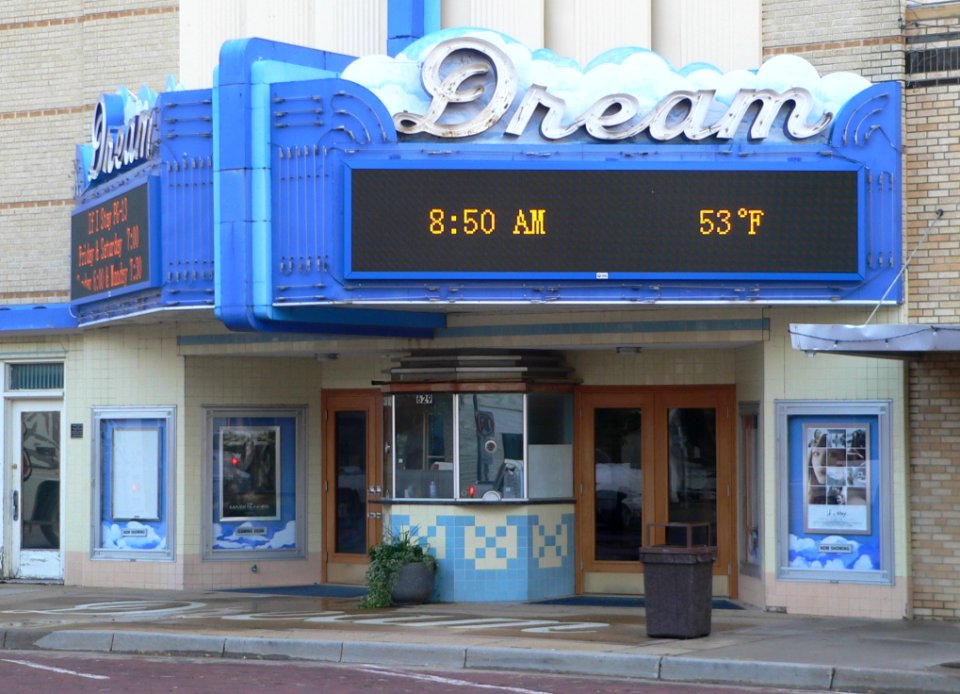Dream Theater (Russell KS) entrance 1