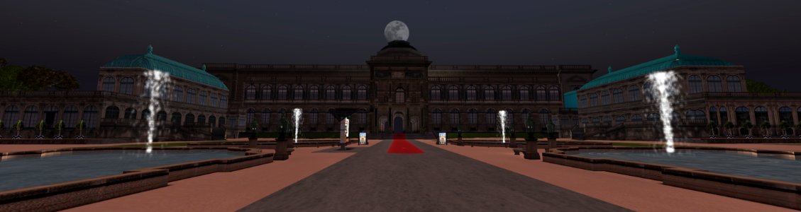 Dresdener Zwinger in Second Life 1