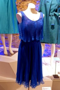 Dress, labeled The Cha-Cha Shop, after 1965, synthetic fiber, artificial fiber, metal - Musée de la mode - Montreal, Canada - DSC07226