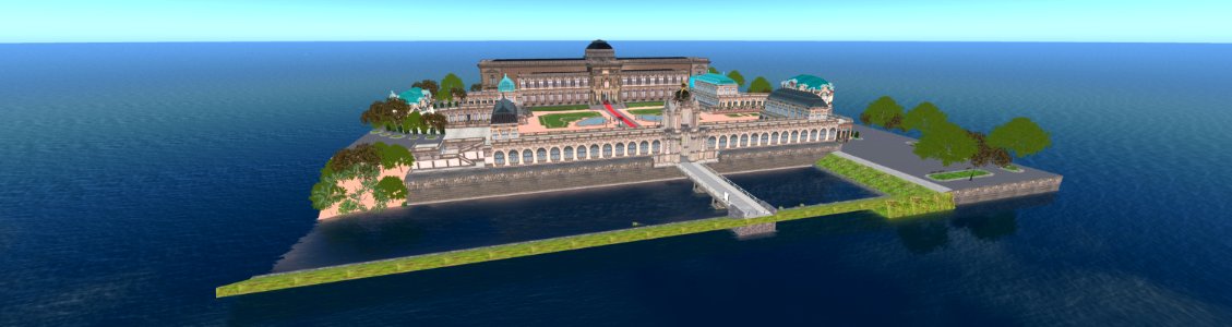 Dresdener Zwinger in Second Life 2