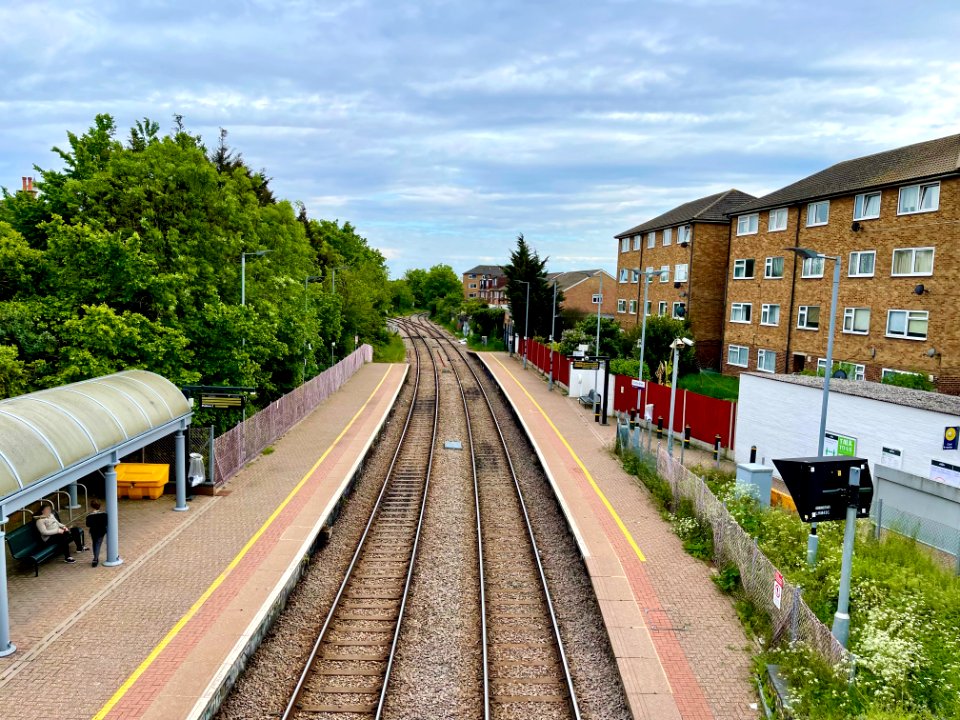 Drayton Green from bridge southwards 2021
