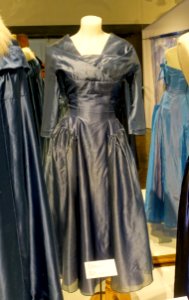 Dress, designer unknown, before 1956, synthetic fiber - Musée de la mode - Montreal, Canada - DSC07156