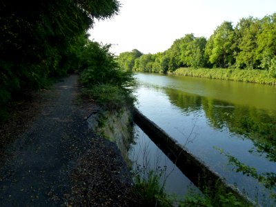 Dourges (Pas-de-Calais, Fr) Canal de la Deûle