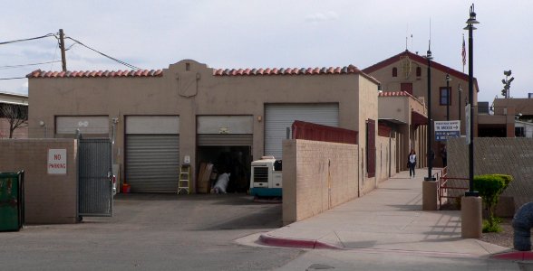 Douglas, Arizona customs inspection from N 2