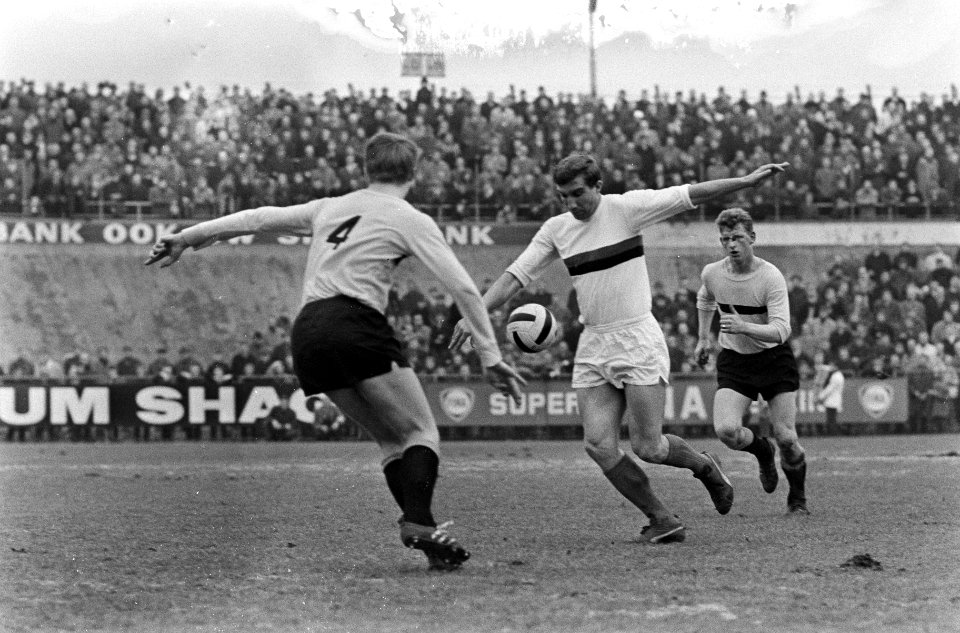 DOS tegen DWS 2-3, spelmomenten, Bestanddeelnr 918-7316
