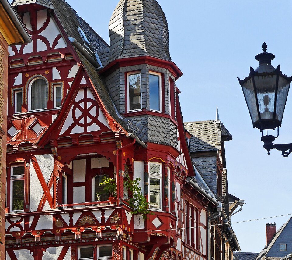 Gable lantern lahn at marburg