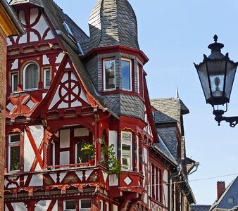 Gable lantern lahn at marburg photo