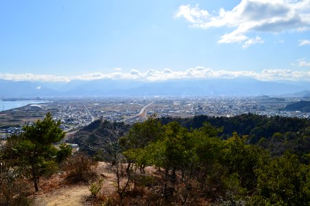 Douzen Plain viewed from Mount Eino