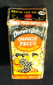 Douwe Egberts Oranje Pecco thee pakje pic2
