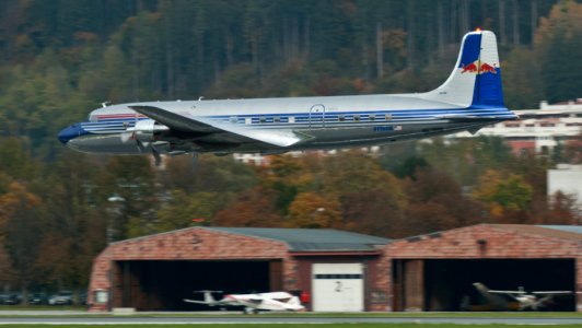 Douglas DC-6 at Innsbruck 2