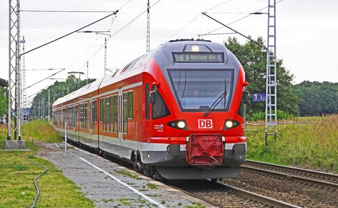 Deutsche bahn electrical multiple unit railway photo