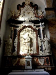 Doulaincourt, église Saint-Martin, retable de la Vierge