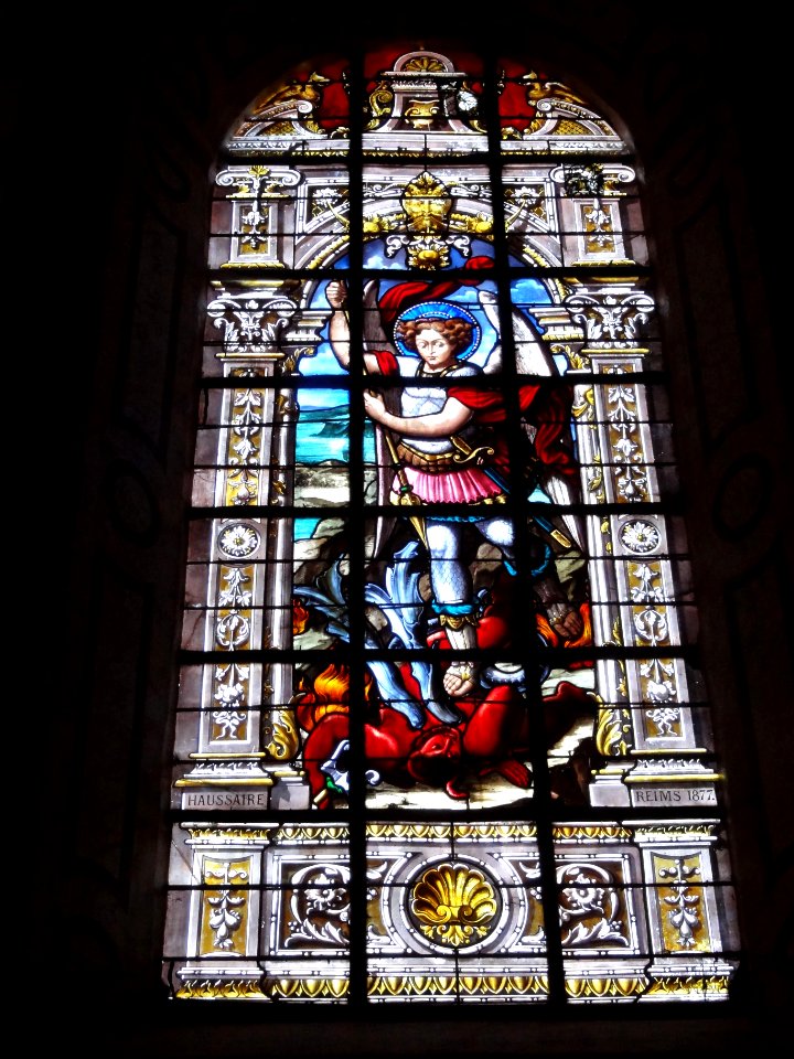 Doulaincourt, église Saint-Martin, vitrail 01