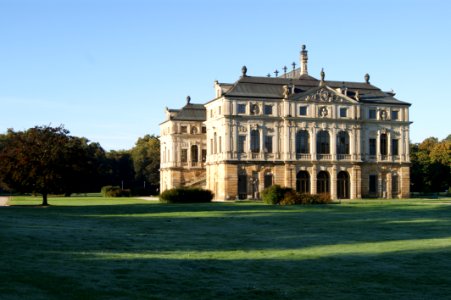 Dresden palais im großen garten photo