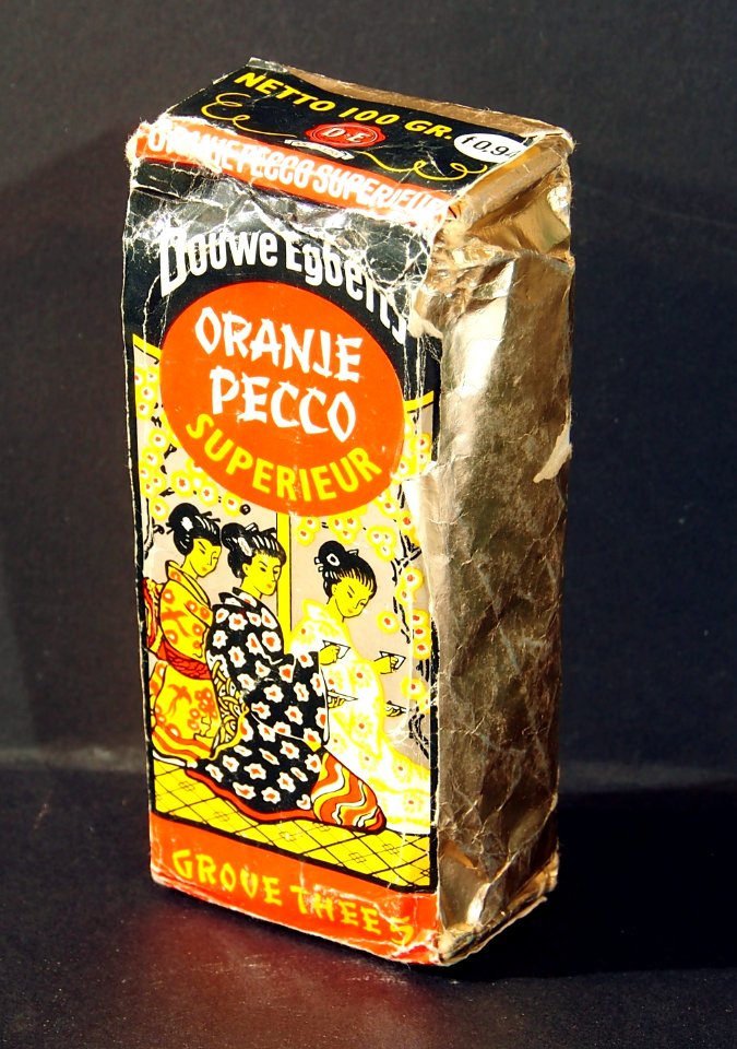 Douwe Egberts Oranje Pecco thee pakje pic3