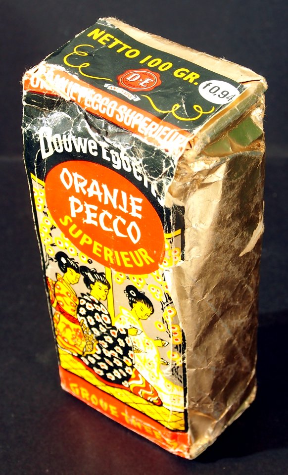 Douwe Egberts Oranje Pecco thee pakje pic1