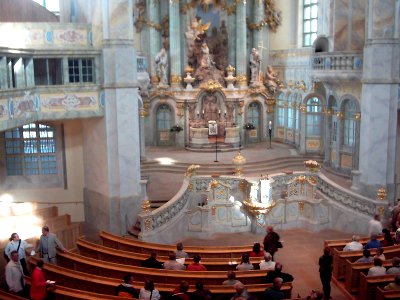 Dresden Frauenkirche Altar 1