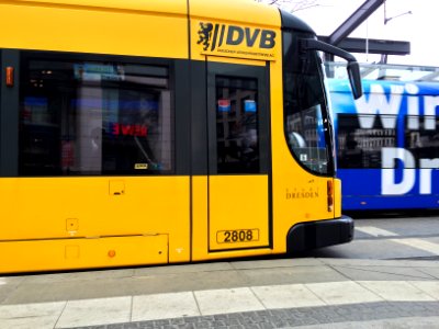Dresden Straßenbahnwagen 2808 - Stadt Dresden