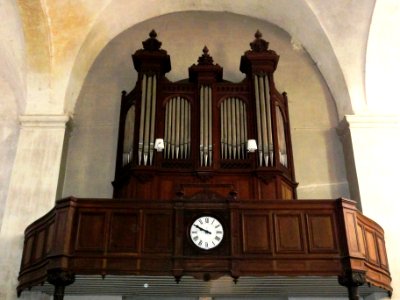 Doulaincourt, église Saint-Martin, orgue de tribune 02