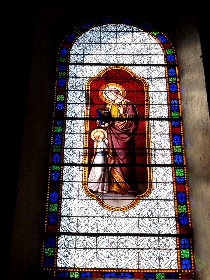 Doulaincourt, église Saint-Martin, vitrail 04