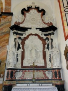 Doulaincourt, église Saint-Martin, retable de Saint-Roch
