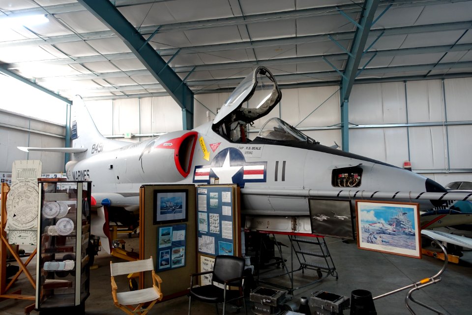 Douglas A-4C Skyhawk - Oregon Air and Space Museum - Eugene, Oregon - DSC09731