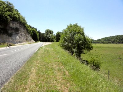 Doulaincourt-Saucourt, D67a à hauteur de la Combe de Presle, vers Doulaincourt