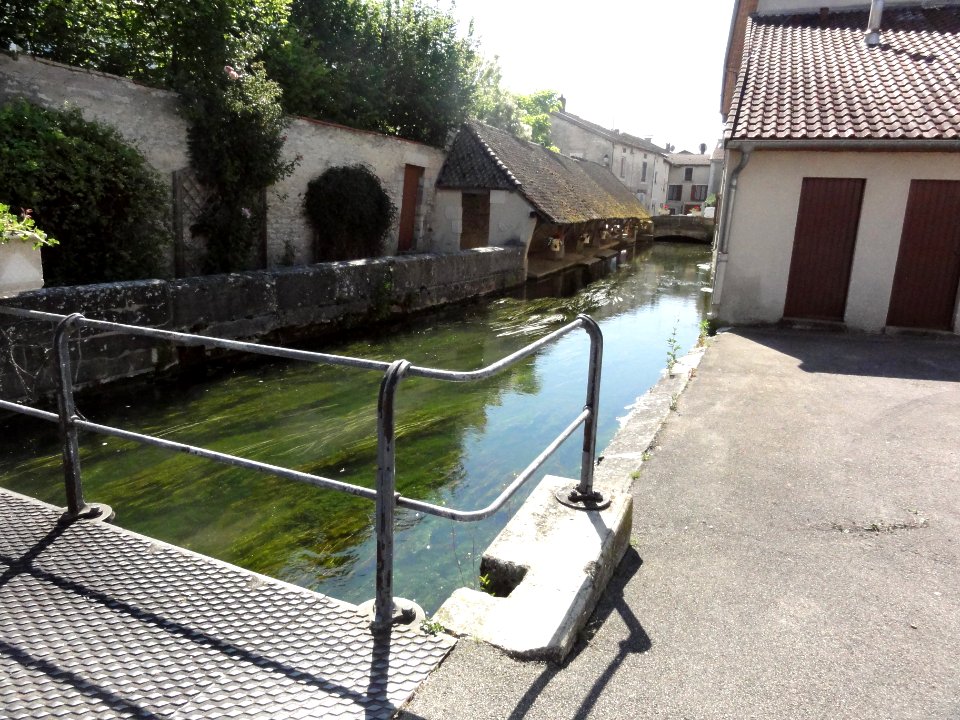 Doulaincourt, lavoir et bief du Rognon, rue Pasteur (04)